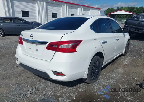 2016 Nissan Sentra S z USA, uszkodzony, nr VIN 3N1AB7AP5GY234642